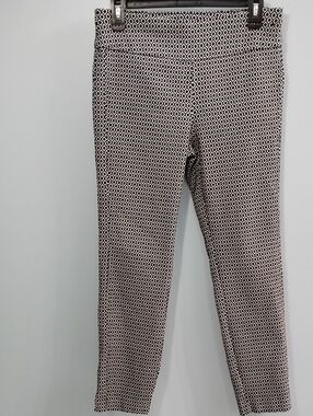 NWOT 7th Avenue Design Studio Black & White Geometric Pants Size Medium